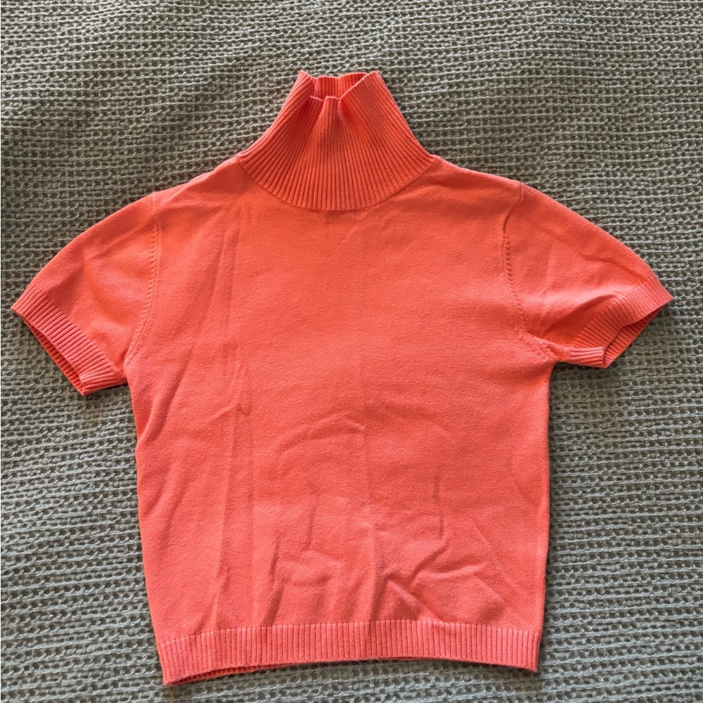 Francesca’s turtle neck crop top